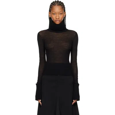 Our Legacy Inverse Turtleneck In Black