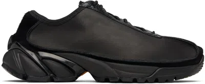 Our Legacy Klove Low Top Sneakers Rubber Sole In Black