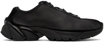 Our Legacy Black Klove Sneakers In Black Leather