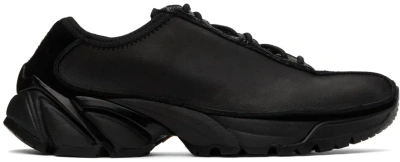 Our Legacy Black Klove Sneakers In Black Leather