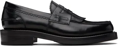 Our Legacy Black Leather Loafers