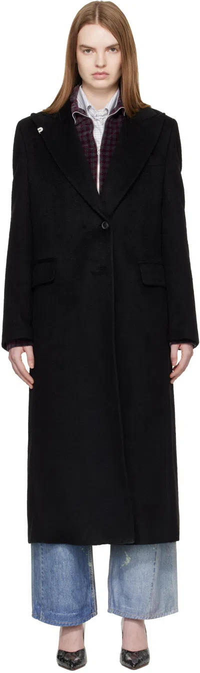 Our Legacy Black Manta Coat