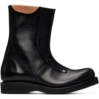Our Legacy Black Moto Boots