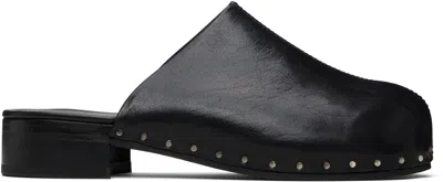 Our Legacy Black Naoto Clog Loafers