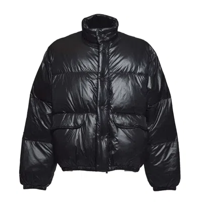 OUR LEGACY OUR LEGACY BLACK NYLON INHALE PUFFER JACKET