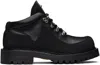 Our Legacy Robust Leather Quest Shoes In Black