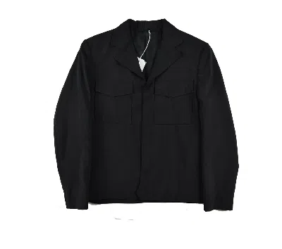 Pre-owned Our Legacy Black “shadow Silk” Cropped Jacket