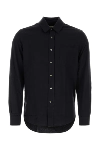 OUR LEGACY BLACK SILK SHIRT