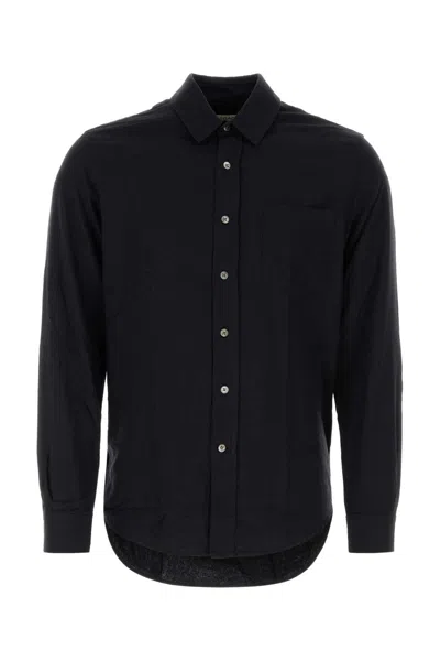 OUR LEGACY BLACK SILK SHIRT