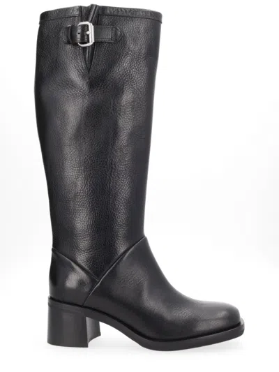 Our Legacy Black Solid High Boot