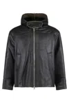 Our Legacy Black Solid Hood Jacket In Black