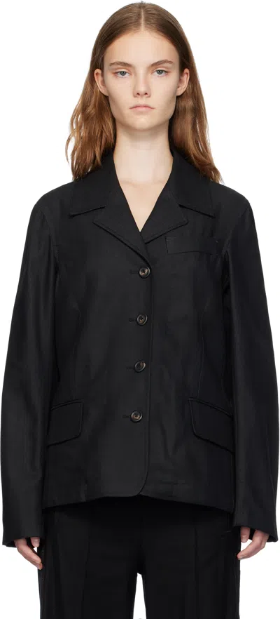 OUR LEGACY BLACK SWEEP BLAZER