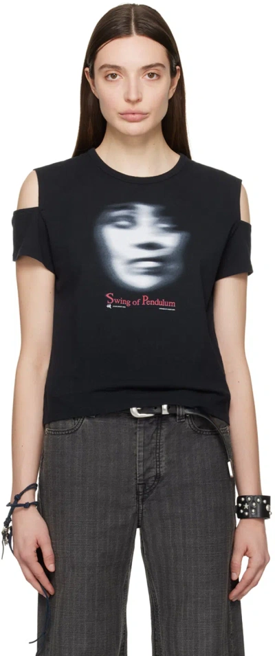 Our Legacy Black 'swing Of Pendulum' T-shirt