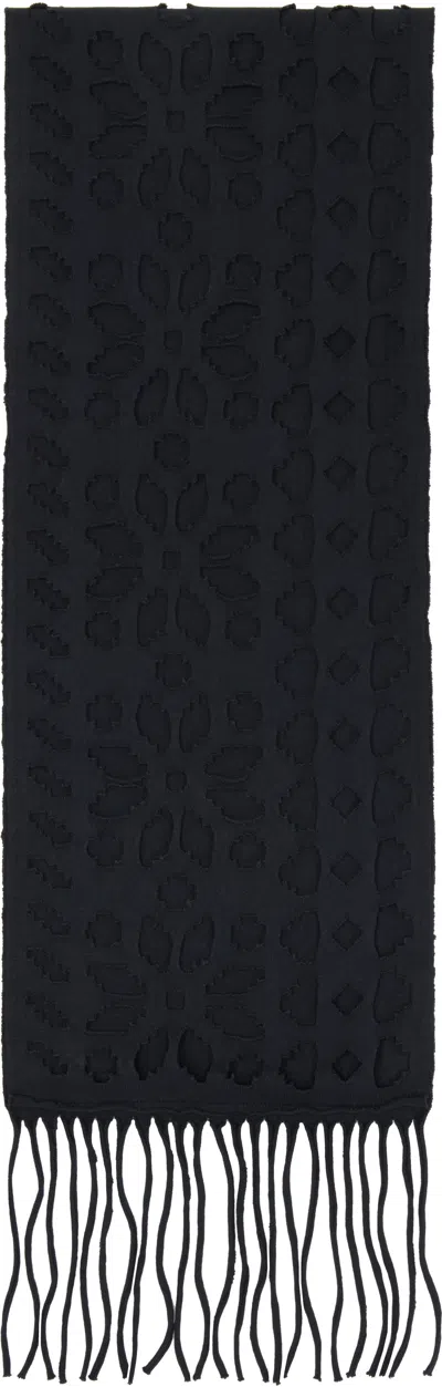 Our Legacy Black Tore Scarf