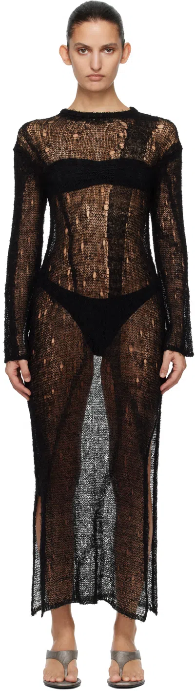 Our Legacy Black Tower Maxi Dress