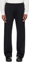 Our Legacy Black Track Sweatpants In Prime Black True Tra