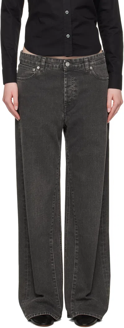 Our Legacy Black Treble Cut Jeans