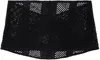 Our Legacy Black Triangular Scarf In Wisconsin Refined Li
