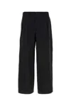 Our Legacy Tailored Black Trousers With Pleated Front And Minimalist Design