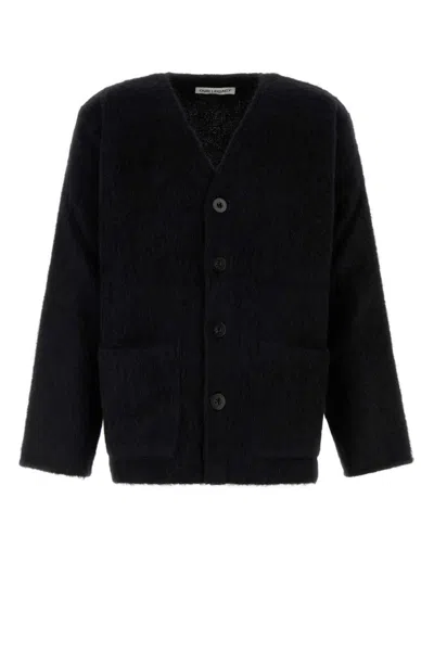 OUR LEGACY BLACK V-NECK LONG SLEEVES CARDIGAN