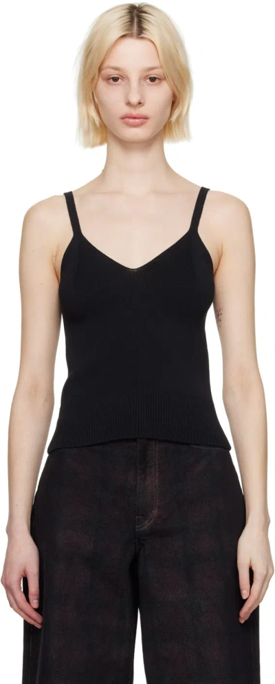 OUR LEGACY BLACK V-NECK TANK TOP