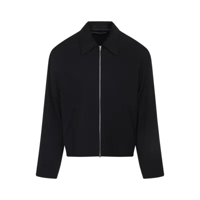 OUR LEGACY OUR LEGACY BLACK VIRGIN WOOL MINI JACKET