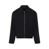 Our Legacy Virgin Wool Layering Jacket In Black