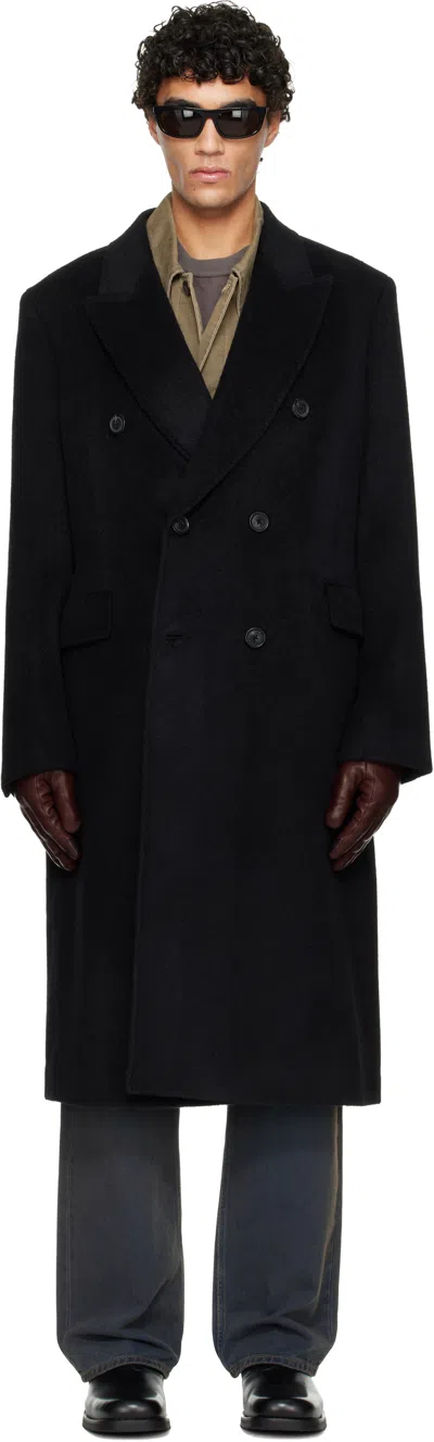 Our Legacy Black Whale Coat