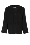 Our Legacy Black Wool Blend Cardigan In Black