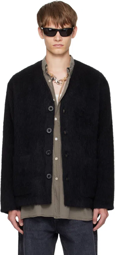 Our Legacy Black Wool Cardigan