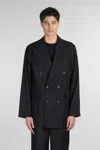 Our Legacy Unconstructed Db Blazer In Black