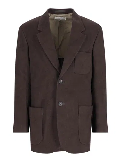OUR LEGACY BLAZER MONOPETTO IN LINO