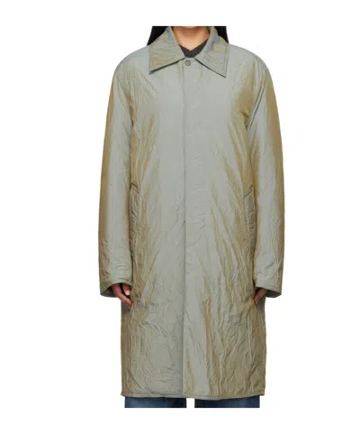 Our Legacy Blithe Lapel Coat In Gray