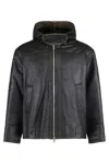 Our Legacy Black Solid Hood Jacket In Black