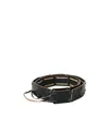 Our Legacy Block Belt In Black