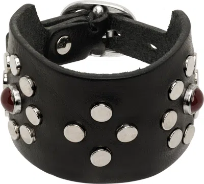 Our Legacy Blossom Bracelet In Black