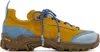 Our Legacy Blue & Tan Gabe Sneakers In Sunkissed Ocean