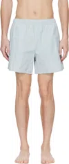 Our Legacy Blue Drape Tech Swim Shorts