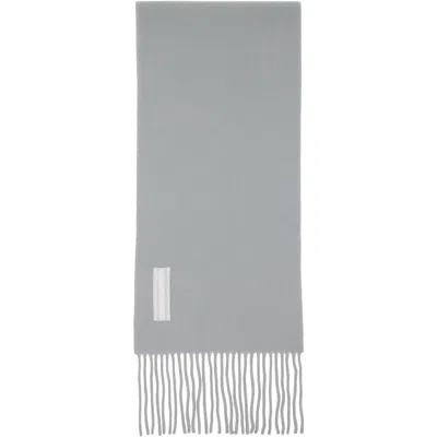 Our Legacy Blue Estate Scarf In Blue Sky Double Wool