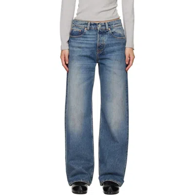 Our Legacy Blue Full Cut Jeans