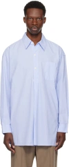 OUR LEGACY BLUE POPOVER SHIRT