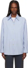 Our Legacy Blue Precious Shirt In Blue