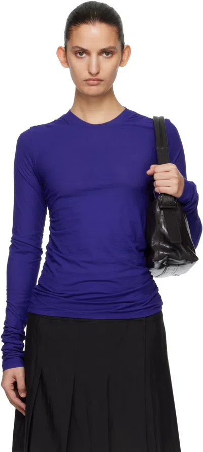 Our Legacy Blue Strain Slim Longsleeve Top
