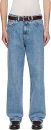 Our Legacy Third Cut Denim Pant In Blue