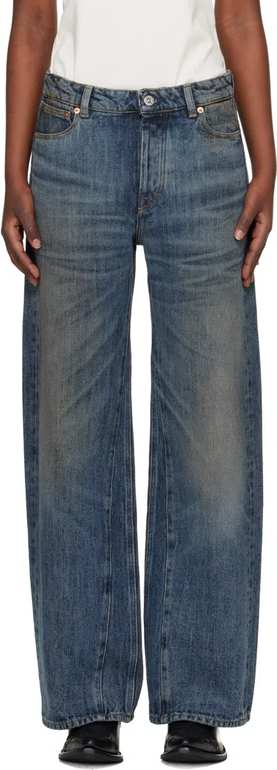 Our Legacy Blue Treble Cut Jeans
