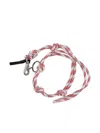 Our Legacy Boat Rope Bracelet In 银色
