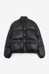Our Legacy Inhale Puffa Puffer Jacket In Black