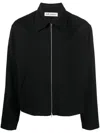 Our Legacy Zip-front Textured Jacket In Multi