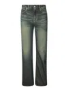 Our Legacy Women S Boot Cut Jeans Malibu Sand Wash In Blue
