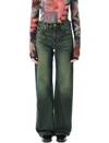 Our Legacy Women S Boot Cut Jeans Malibu Sand Wash In Malibu Sand